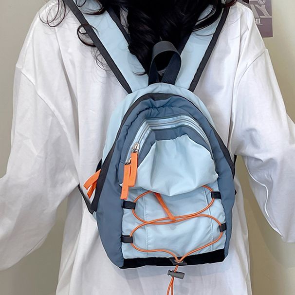 Outdoor Drawstring Mini Versatile Hiking Mountaineering Bag For Women Lightweight Travel Small Backpack_desvips.com