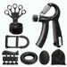Adjustable Hand Gripper Set, Hand Trainer, Grip Ring, Finger Exerciser, Fitness Equipment Five Piece Set_desvips.com