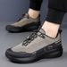 New Anti-splashing Water Mid-top Warm Outdoor Hiking Shoes_desvips.com