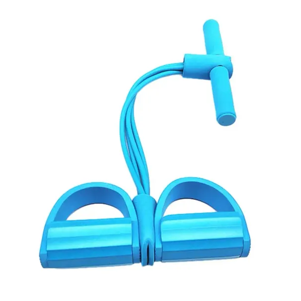 1pc Tension Rope With Non-Slip Handle - Portable Elastic Yoga Pedal Puller & Resistance Band For Slimmi Fitness_desvips.com