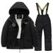 Children's Suit Set For Big Kids, Waterproof, Windproof, Warm, Boys Girls Winter Thickened One-piece Professional Ski_desvips.com