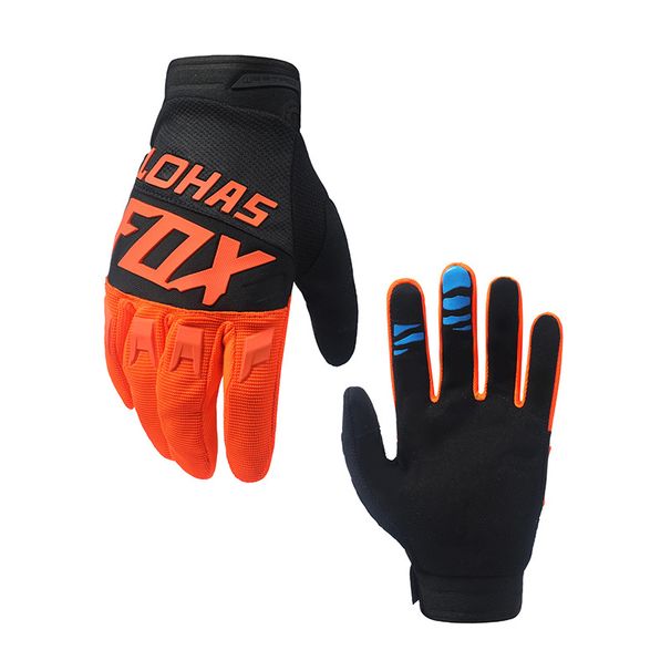 LOHASFOX Touch Screen 16 Color Riding Outdoor Sports Motocross Long Finger Wear-resistant Non-slip Gloves_desvips.com