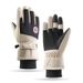 Women's & Men's Winter Ski Gloves - Waterproof, Windproof, Thermal Insulated With Fleece Lining For Snowboarding, Cycling & Outdoor Activities_desvips.com