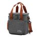 Thickened Round Square Insulated Lunch Bag Leakproof Cooler Tote For Office School Outdoor Thermal Food Container With Handles_desvips.com