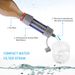 Outdoor Filter Straw Filtration System Emergency Water Drinking Purifier Sucker Travel Camping Hiking Survival Tools_desvips.com
