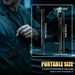 Security Patrol Flashlight, 3 LED Magnetic Telescopic Work Light With Bendable Neck For Law Enforcement,Emergency,Car_desvips.com