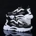 Men's 2025 New Korean Version Trendy Breathable Mesh Casual Versatile Dad Student Lightweight Sports Running Shoes_desvips.com