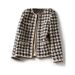Women's Clothing Wool tweed jacket spring and autumn short style fashionable_desvips.com