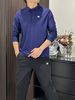 New Business Casual Simple Men's Top Commuting Outdoor Sports Traceless Integrated Polo Shirt Long Sleeves_desvips.com