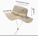 Men & Women Sun-Hat Wide Brim Breathable Fishing Cap Men's Bucket Hats Hiking Jungle Hat Summer Outdoor Camo Caps_desvips.com