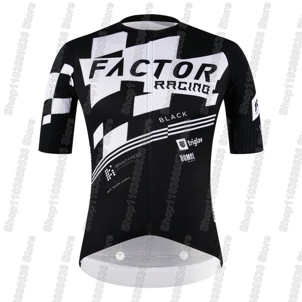 Factor-Racing Team 2026 Cycling Jersey Set Slovenia Clothing Road Bike Shirts Suit Bicycle Bib Shorts MTB Ropa Maillot_desvips.com