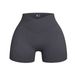 Women's High-Waisted Ribbed Yoga Shorts Hip Lifting Three Quarter Length Fitness Moisture Wicking Sweat Control Running Pants_desvips.com