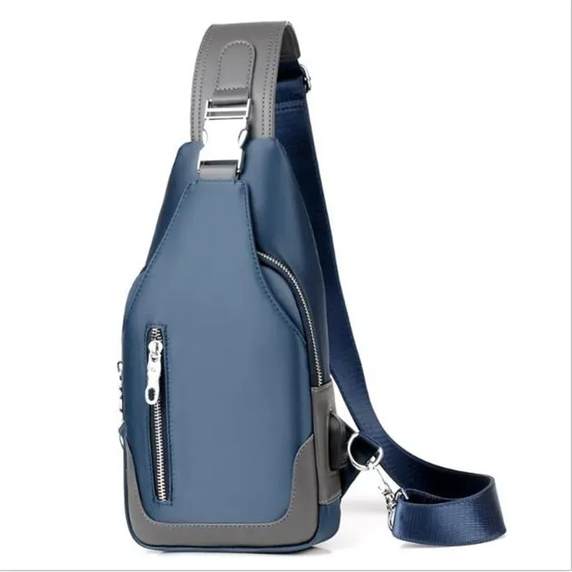 Mens Messenger Shoulder Bag Leather - Oxford Hot Cloth Crossbody Casual Handbag_desvips.com