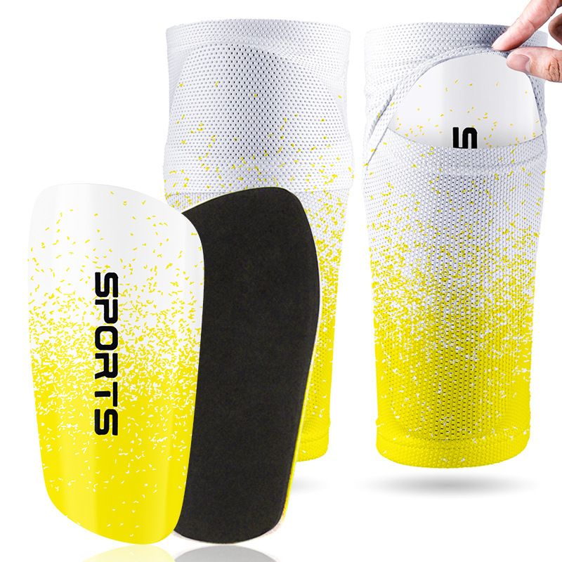 Football Shin Guards And Socks Combination, Fixed Inner Insert Plate, Elastic And Breathable Professional Training Sports Protective Gear._desvips.com