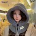 Winter New Large Head Circumference For Women Snow Doll High-end Fluffy Warm Ear Protection Knitted Thick Yarn Hat_desvips.com