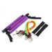 Three-Section Resistance Band Chest Expander Arm Strength Yoga Pilates Fitness Stick_desvips.com