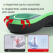 Cross-border Best-selling Arch Support Corrective Insoles Flat Feet, Sports Shock-absorbing Insoles, Foot Eversion And_desvips.com