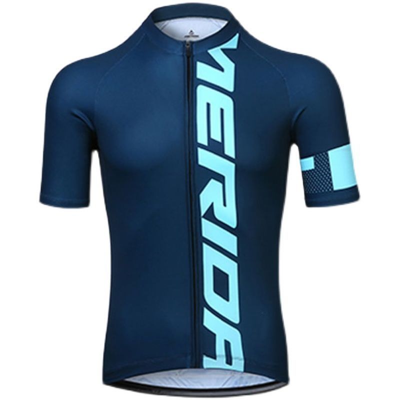 Merida Jersey Set Thin Slim Fit Top Outdoor Sun Protection Breathable Quick-Dry Cycling Shorts Unisex_desvips.com