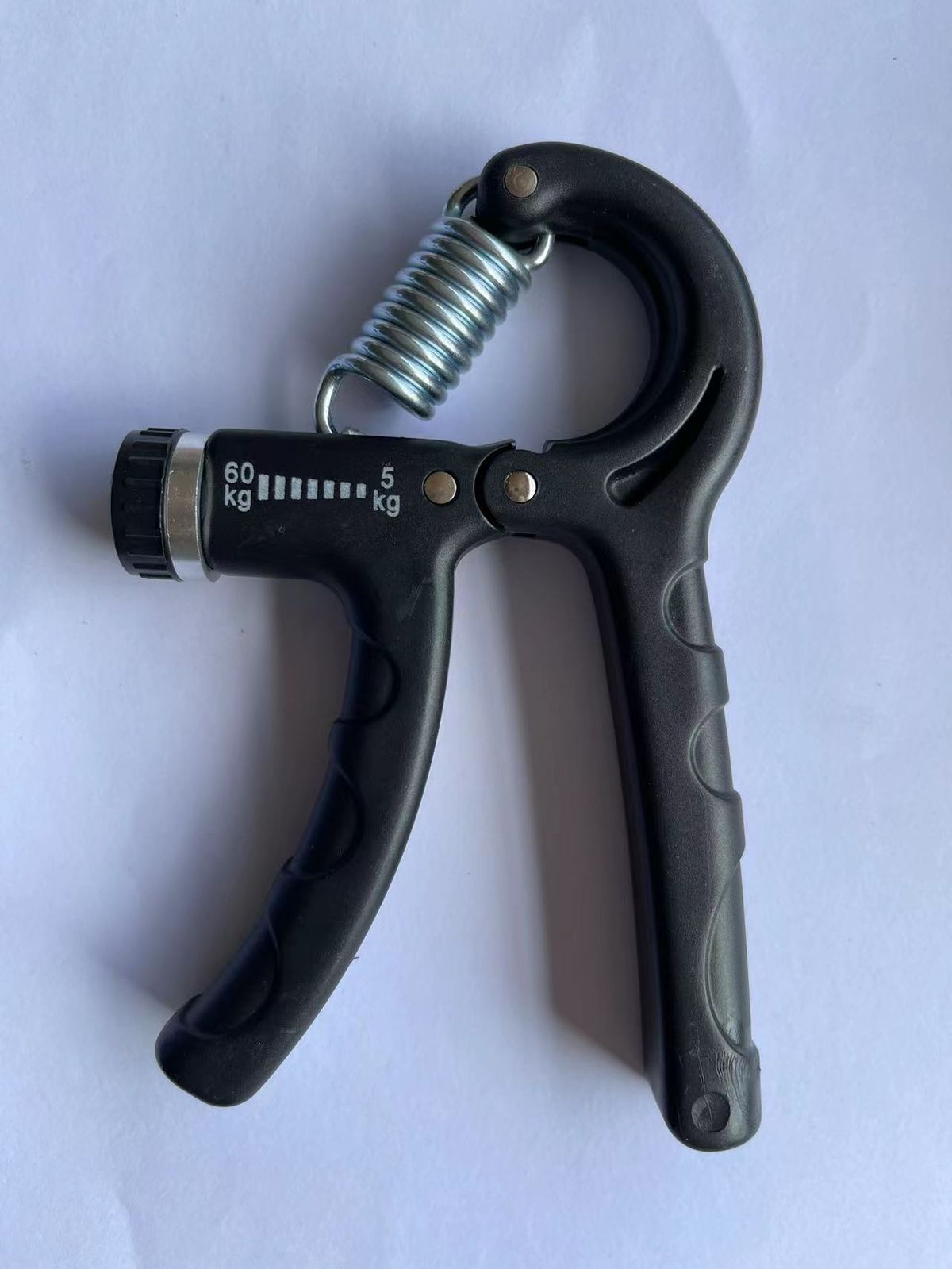 Adjustable Grip Strengthener R-Type Spring Mechanical Counting Multifunctional Finger Rehabilitation Training Equipment_desvips.com