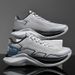 Men's Sports Mesh Breathable Lightweight Comfort Wear Resistant Running Shoes Non-Slip Soft Platform Trendy Sneakes Man_desvips.com