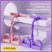 Pedal Resistance Band Pull Rope Sit-Up Aid Home Use Women Shoulder Opener Back Slimmer Belly Shaper_desvips.com