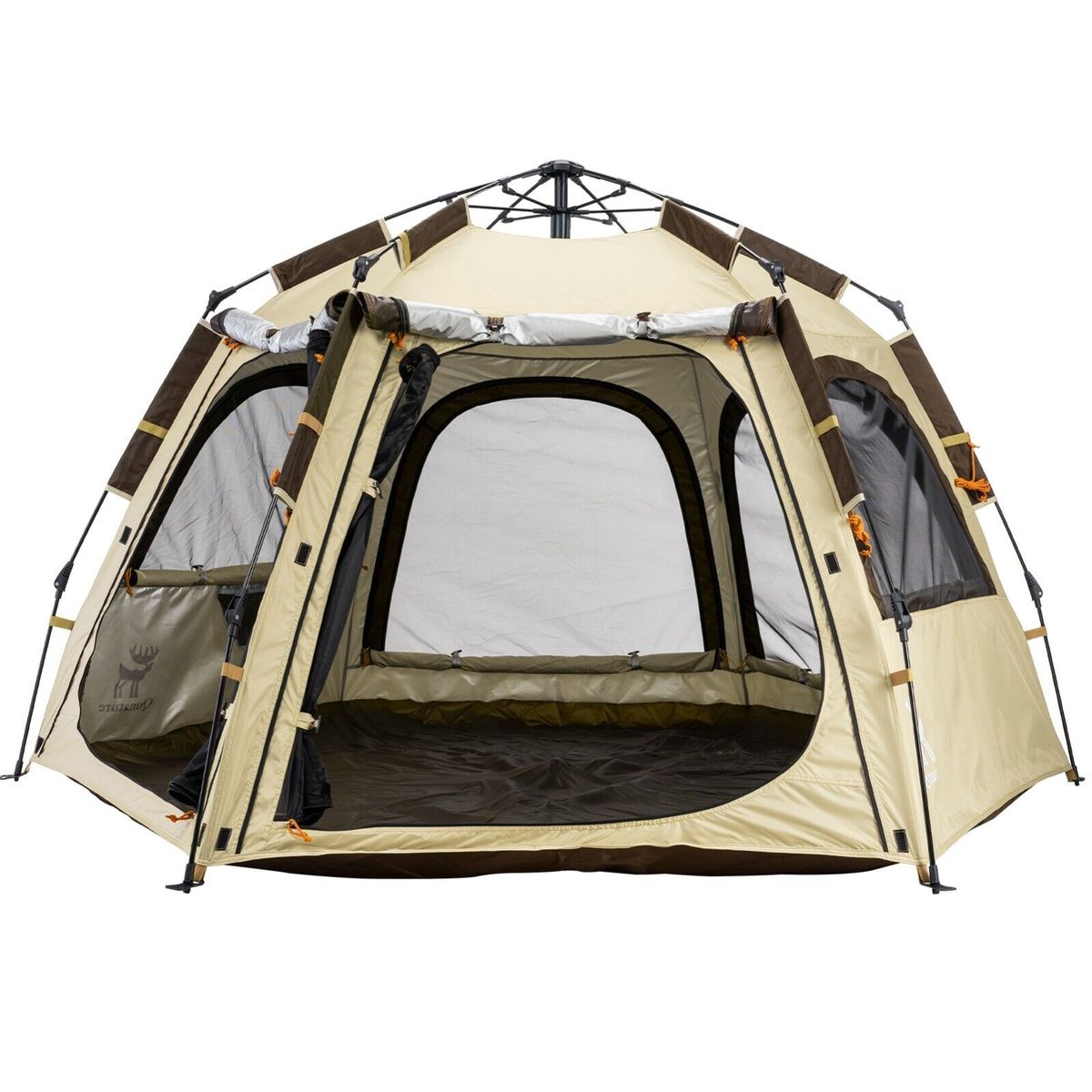 Qunature Camping Tent 2-4 Persons Pop-Up Tent Dome Tent Camping Tent Waterproof_desvips.com