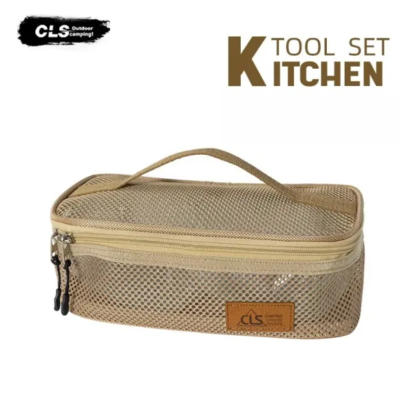 Outdoor Camping Cookware Storage Bag Kitchen Tableware Storage Bag Travel Cosmetic Bag Portable Toilet Bag_desvips.com