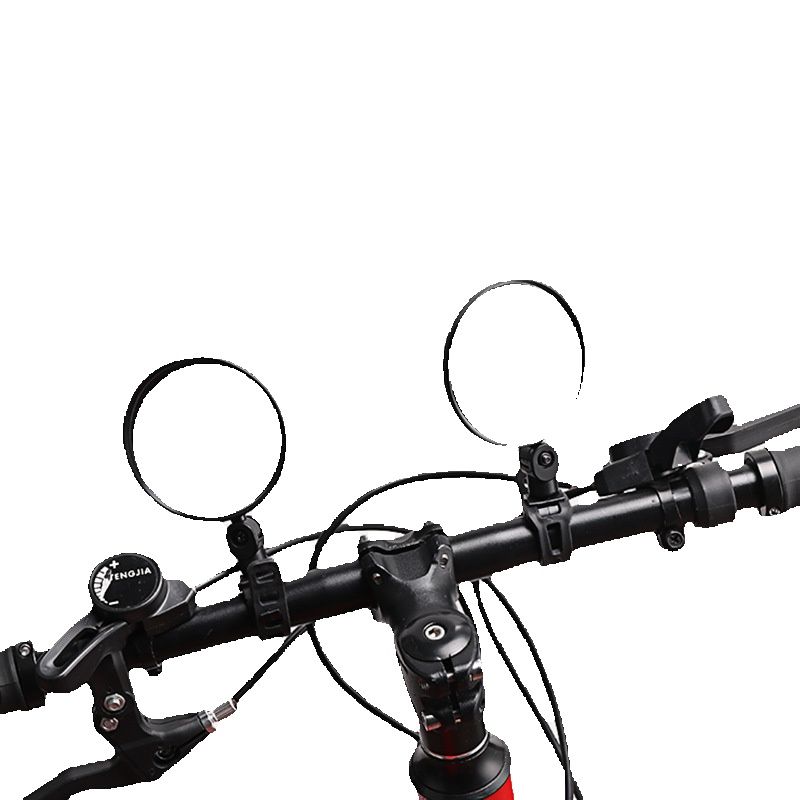 Bicycle Mountain Road Bike Rearview Mirror, Foldable Convex Reflector, Riding Equipment_desvips.com