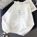 Women's Clothing autumn and winter new style hooded sweatshirt for women plus velvet student loose casual couple long sleeved tops for women_desvips.com