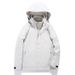 Men's And Women's Cold-Proof Jacket YKK Zipper Three-in-One Detachable Autumn Winter Thickened Water-Repellent Warm_desvips.com