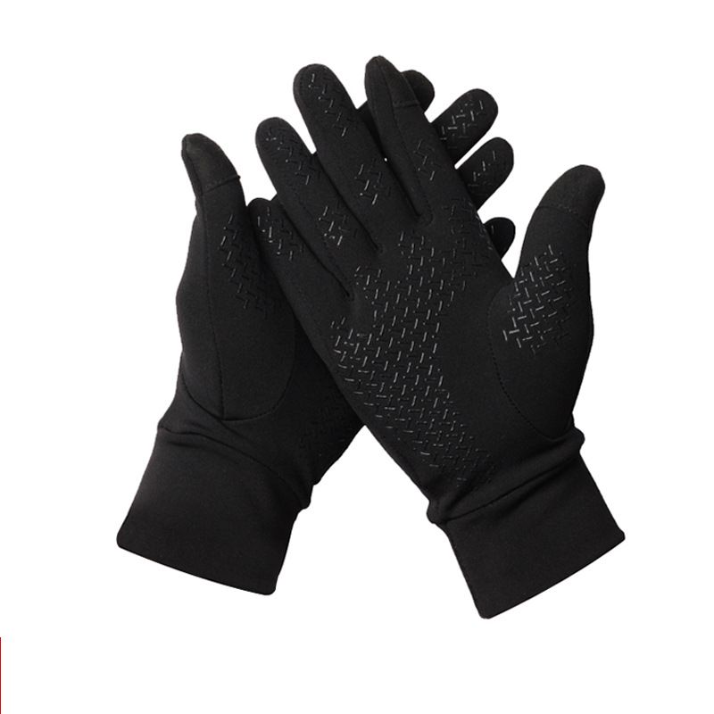 Cycling Gloves Warm Gloves Winter Touch Screen Men And Women Cycling Sports Plus Velvet Windproof Waterproof Skiing Outdoor Cold Proof Gloves_desvips.com