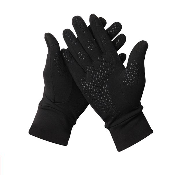 Cycling Gloves Warm Gloves Winter Touch Screen Men And Women Cycling Sports Plus Velvet Windproof Waterproof Skiing Outdoor Cold Proof Gloves_desvips.com