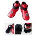 Professional ITF Taekwondo Sparring Gloves & Ankle Guards Set – Breathable Foam Padding For Hands, Wrists & Feet_desvips.com
