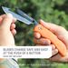 Outdoor Edge 3.5-Inch RazorSafe Replacement Knife Blades, 6 Pieces_desvips.com