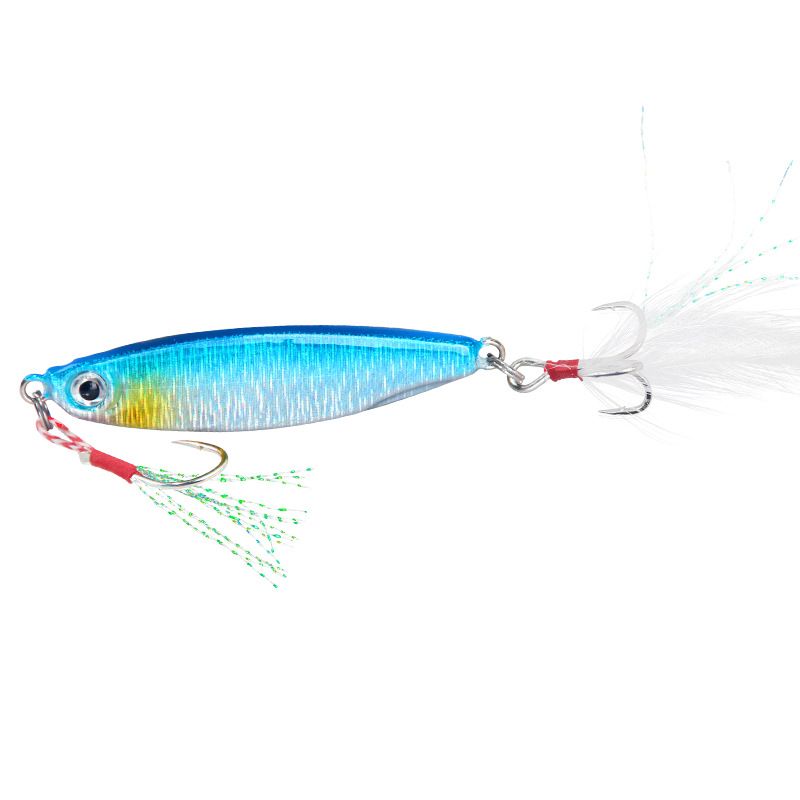Glitter Perch Mackerel Salmon Bait Hard Bait Fishing Gear_desvips.com