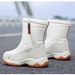 Men's Thermal Snow Boots 2025, Waterproof Anti-Skid Winter Shoes With Fleece Lining, Extreme Cold Weather Ankle Boots For Women & Men_desvips.com