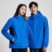 001 Fishing Waterproof Outdoor Winter Two-Piece Set Jacket Men And Women Three-in-One Windproof Warm Mountaineering Suit_desvips.com
