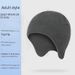 Unisex Fleece-Lined Thermal Ear Cover Beanie For Outdoor Sports - Skiing, Cycling, Hiking (Black, Gray, Blue, Purple) - Adult & Kids Sizes_desvips.com