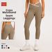 Women's High-Waisted Color-Block Yoga Pants Quick-Drying Fitness Sports Running Trousers_desvips.com