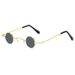 Retro Personalized Metal Round-frame Round Prince Glasses, Punk Hip-hop Ultra-small Frame Sunglasses, British Vintage_desvips.com