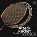 Year Of The Rabbit Commemorative Edition Badminton Racket Lightweight Training Racket Agile Offensive Design All Carbon Single Rack_desvips.com