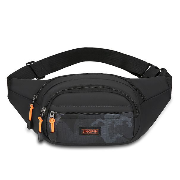 New Sports Waist Men's Outdoor Multi-Functional Chest Waterproof Wear-Resistant Large Capacity Cash Bag Business Coin_desvips.com