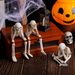 Halloween Skeleton Resin Ornaments Ghost Festival Atmosphere Do Not Listen, Watch, Do Not Talk About Skeleton Craft Decorations_desvips.com