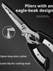 Eagle Beak Open Loop Fishing Hook Removal Scissors Multi-Functional Lure Pliers Fish Control_desvips.com
