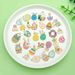 30 Bunny Series Mixed Cartoon DIY Decoration Parts Easter Egg Children's Craft Accessories_desvips.com