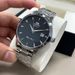 Orient Automatic Men's Watch, Black Dial Stainless Steel Band, Water Resistant Classic Business Wristwatch With Date_desvips.com
