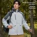 001 3-in-1 Women's Detachable Autumn Winter New Two-Piece Set Outdoor Windbreaker Men's Windproof Waterproof Hiking Jacket_desvips.com