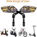 Bike Mirrors Bicycle Mirror Right Left Rear View Mirror HD Convex Mirror Bicycle E-bike Scooter Bike Mirrors_desvips.com