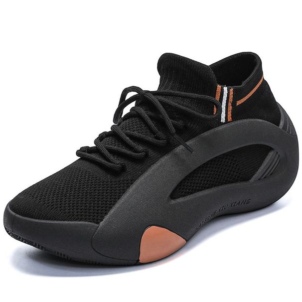 2025 New Model Harden 8th Generation Black And White Basketball Youth Trendy Fashionable Wear-Resistant Non-Slip Casual_desvips.com