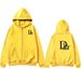 Autumn Hoodie Unisex Loose Fleece Street Style Sweatshirt Trendy Simple Solid Color_desvips.com